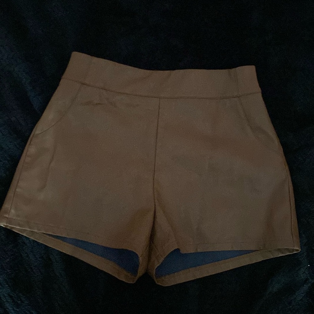 Brown Haute Monde shorts